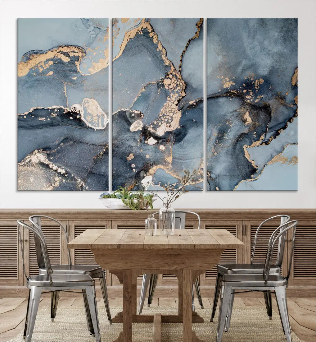 Modern Abstract Canvas Wall Art Print Large Wall Decor