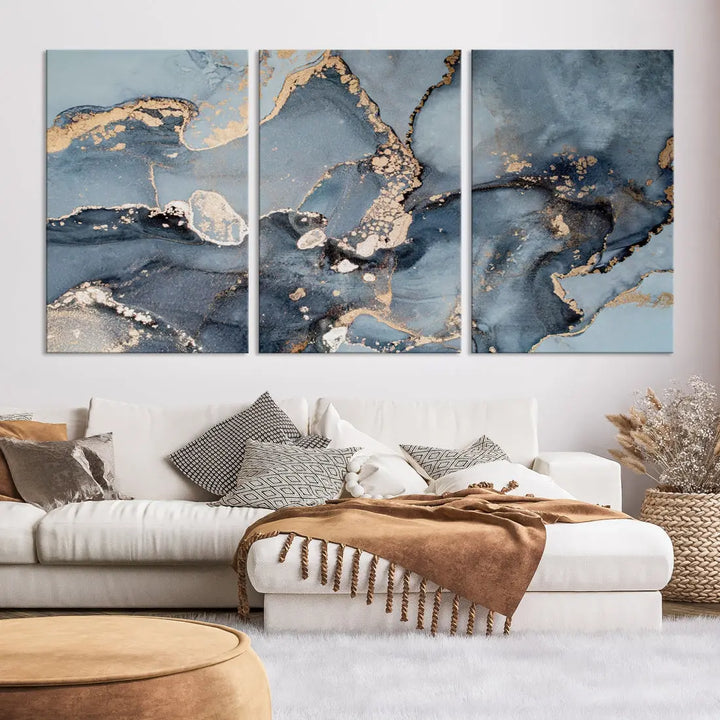 Modern Abstract Canvas Wall Art Print Large Wall Decor