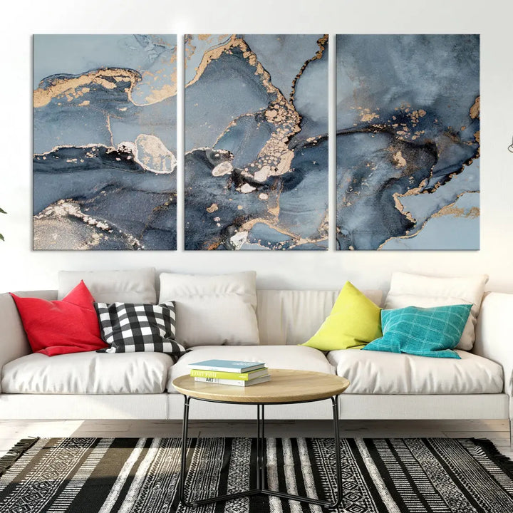 Modern Abstract Canvas Wall Art Print Large Wall Decor