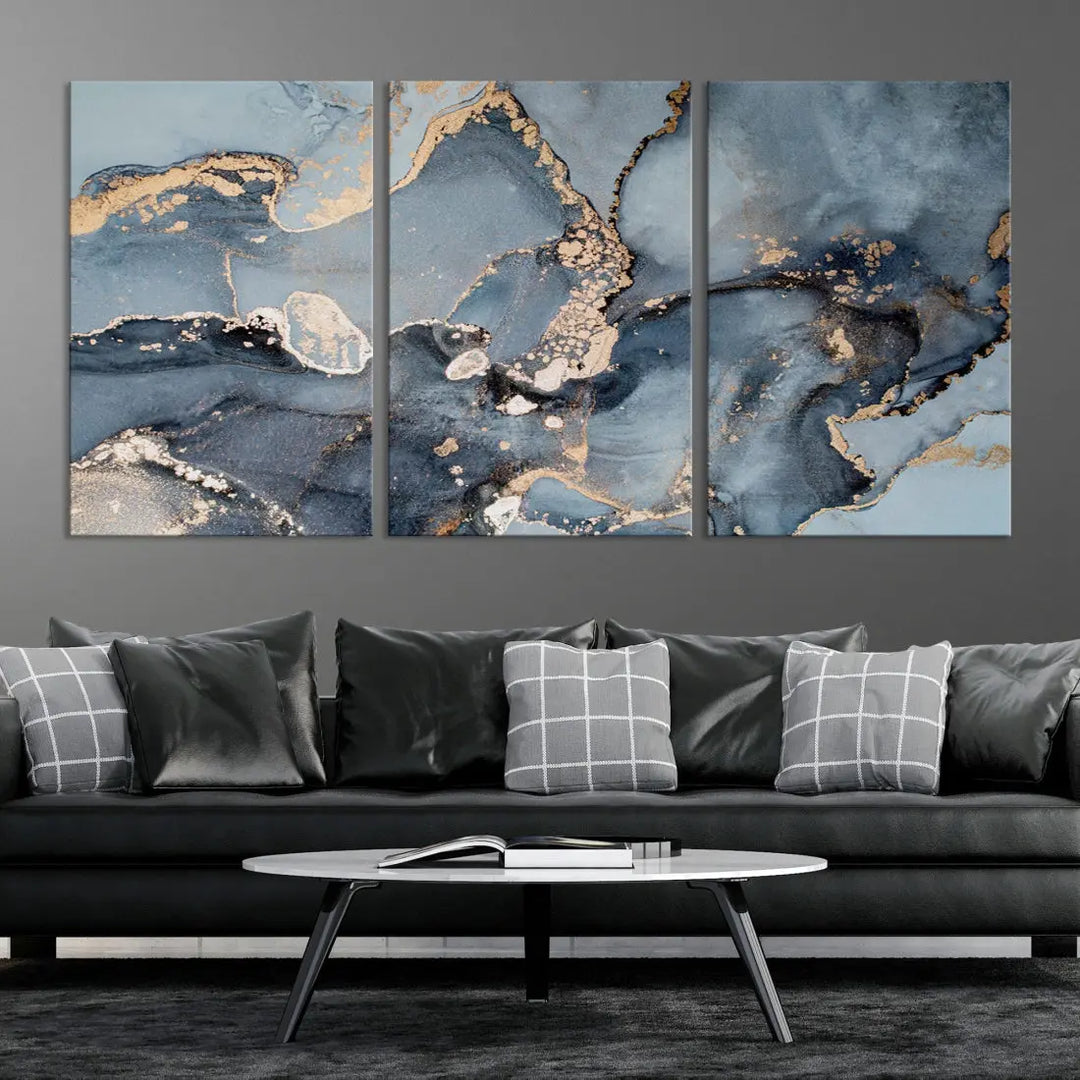 Modern Abstract Canvas Wall Art Print Large Wall Decor