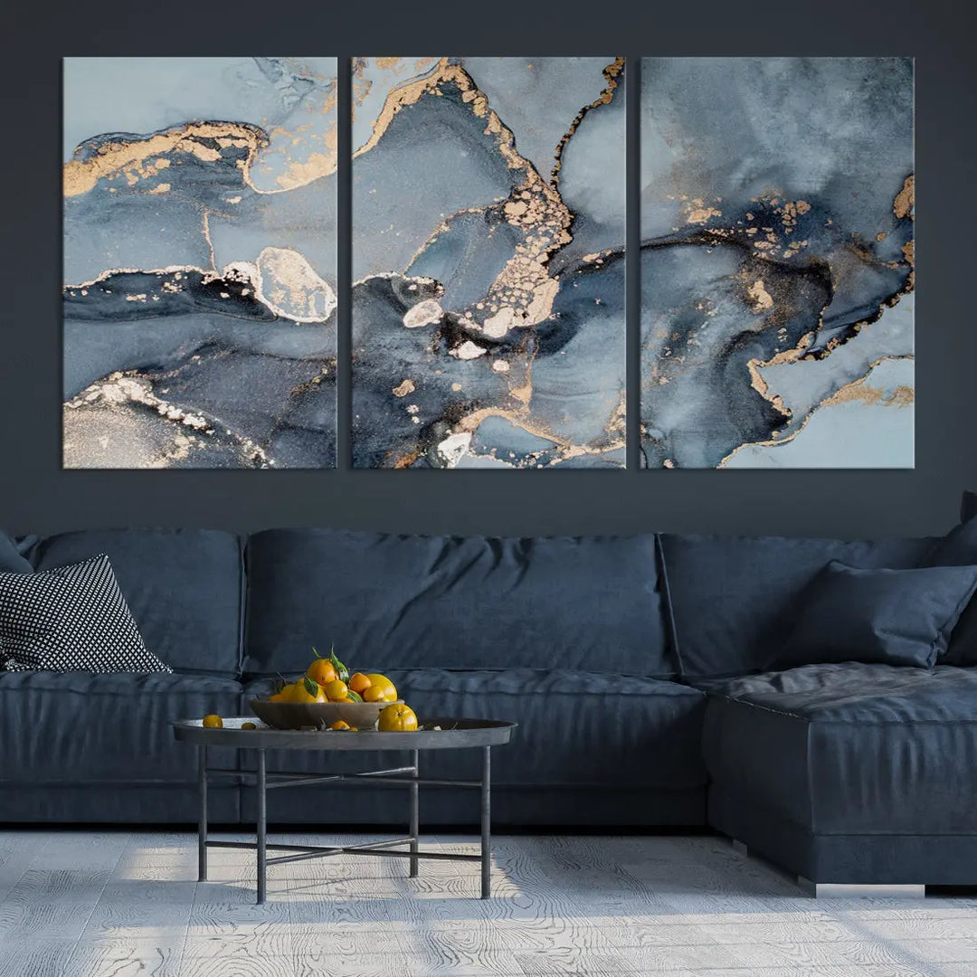 Modern Abstract Canvas Wall Art Print Large Wall Decor