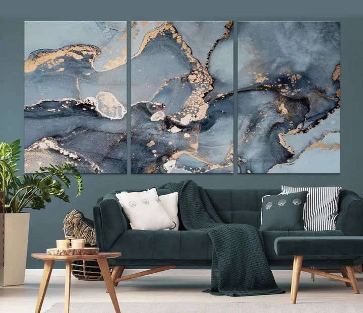 Modern Abstract Canvas Wall Art Print Large Wall Decor