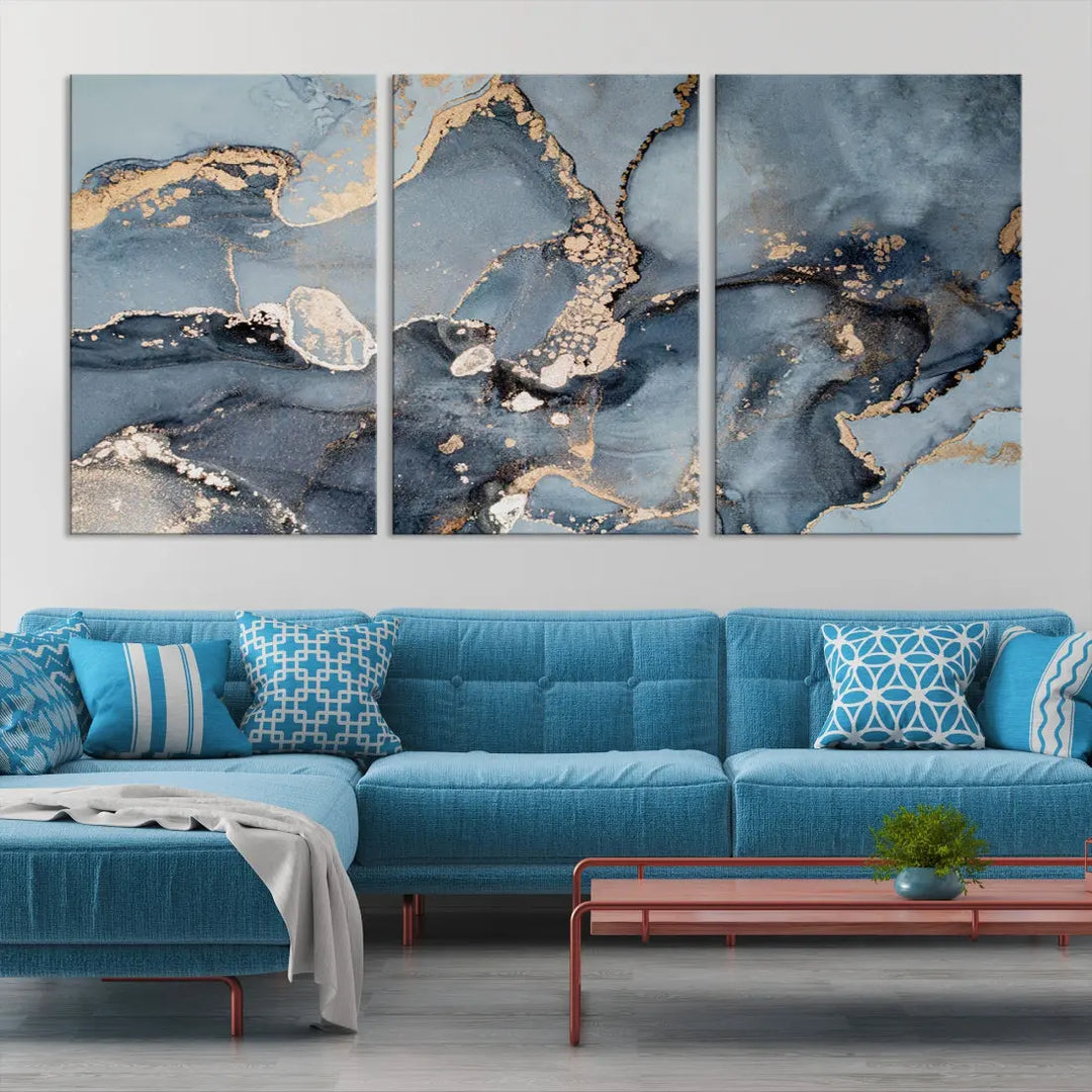 Modern Abstract Canvas Wall Art Print Large Wall Decor