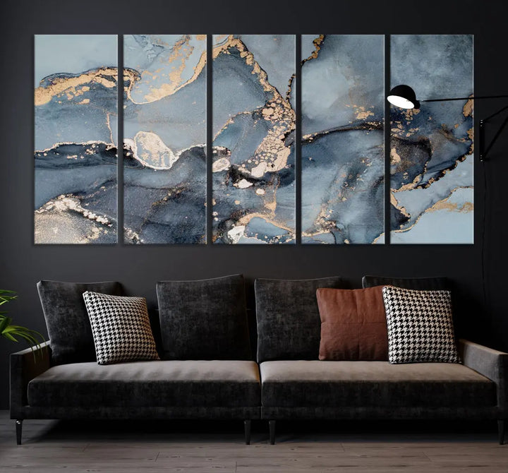 Modern Abstract Canvas Wall Art Print Large Wall Decor