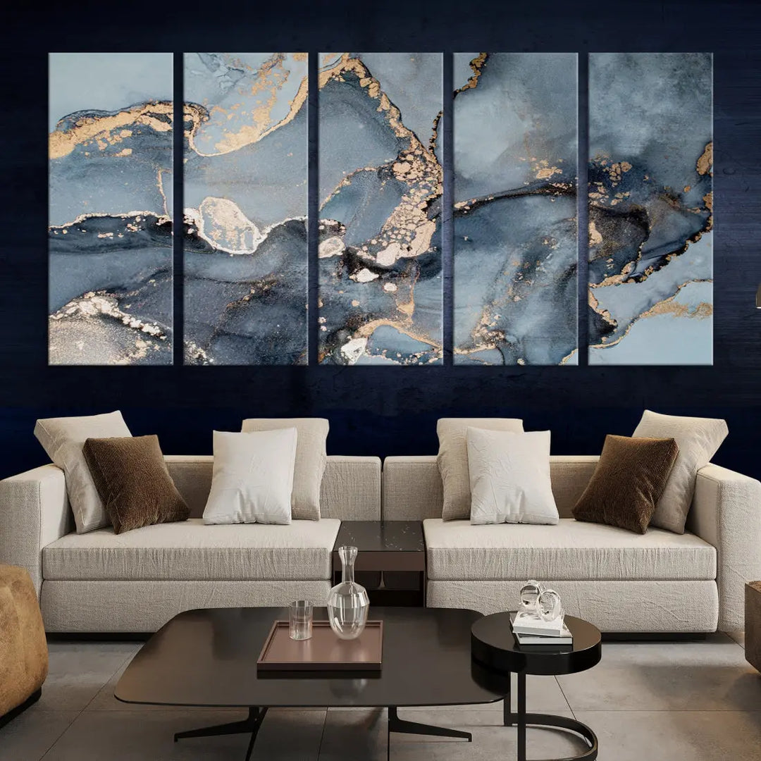 Modern Abstract Canvas Wall Art Print Large Wall Decor