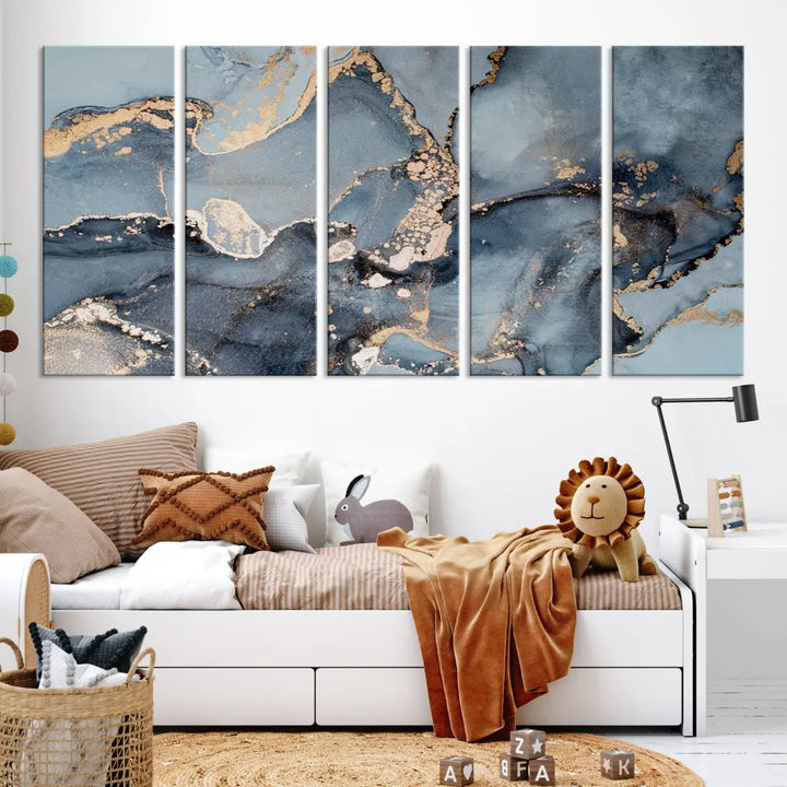 Modern Abstract Canvas Wall Art Print Large Wall Decor