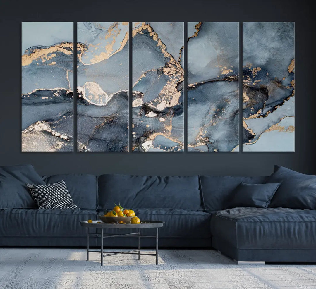 Modern Abstract Canvas Wall Art Print Large Wall Decor