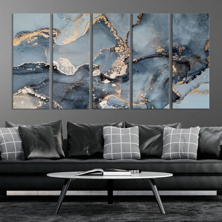 Modern Abstract Canvas Wall Art Print Large Wall Decor