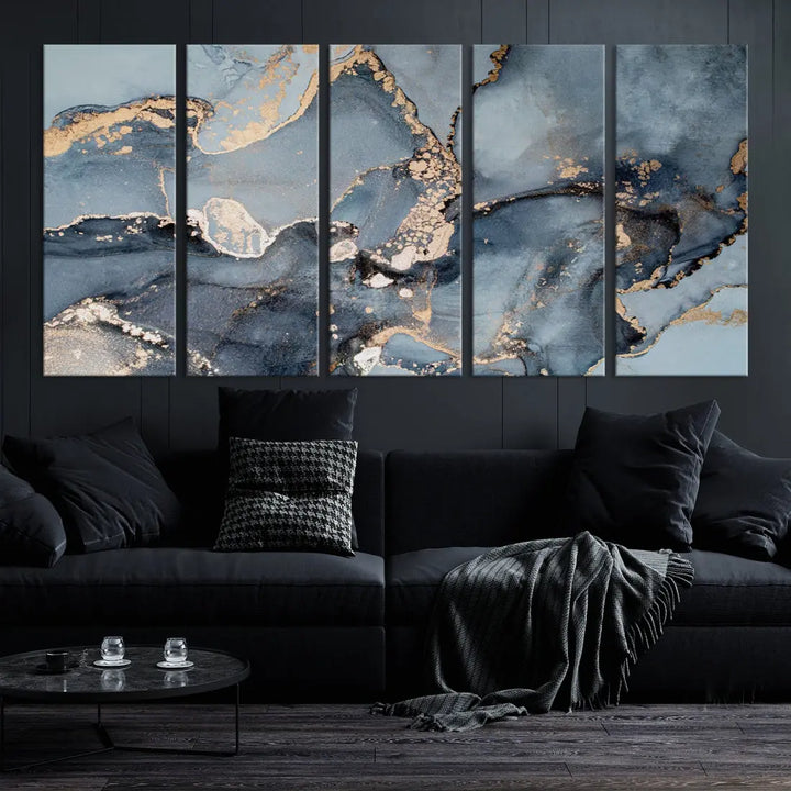 Modern Abstract Canvas Wall Art Print Large Wall Decor