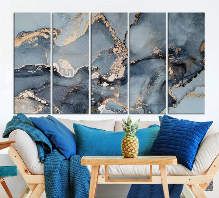 Modern Abstract Canvas Wall Art Print Large Wall Decor