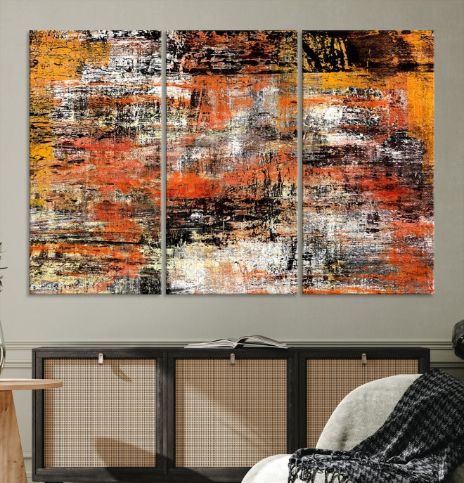 Abstract Modern Wall Art Large Marble Canvas Print Bedroom Decor