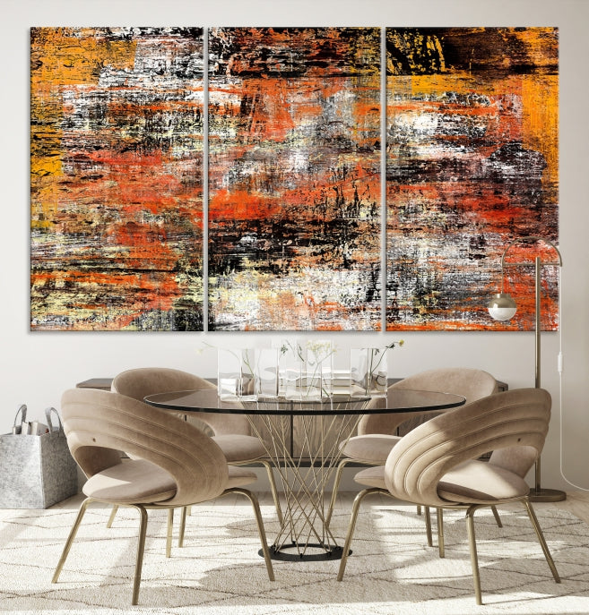 Abstract Modern Wall Art Large Marble Canvas Print Bedroom Decor