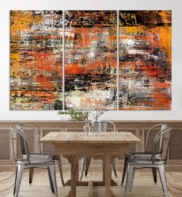 Abstract Modern Wall Art Large Marble Canvas Print Bedroom Decor