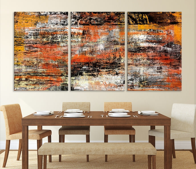 Abstract Modern Wall Art Large Marble Canvas Print Bedroom Decor