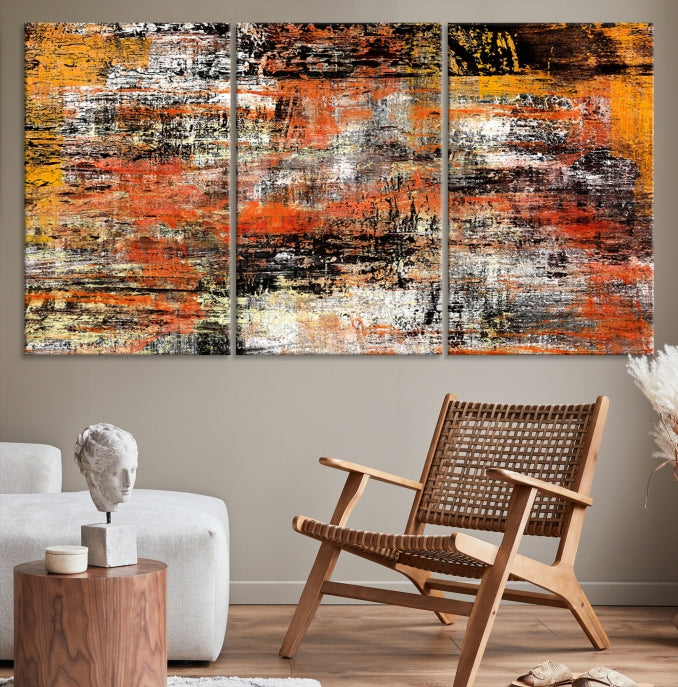 Abstract Modern Wall Art Large Marble Canvas Print Bedroom Decor