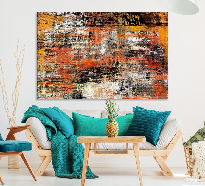 Abstract Modern Wall Art Large Marble Canvas Print Bedroom Decor