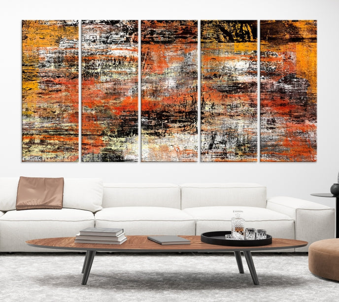 Abstract Modern Wall Art Large Marble Canvas Print Bedroom Decor