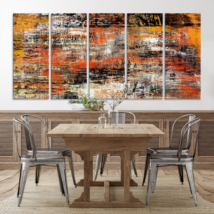 Abstract Modern Wall Art Large Marble Canvas Print Bedroom Decor