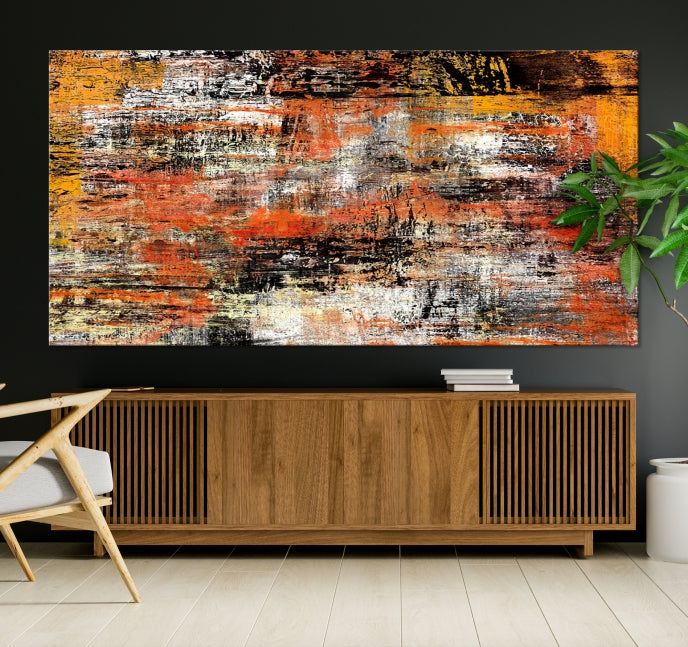 Abstract Modern Wall Art Large Marble Canvas Print Bedroom Decor