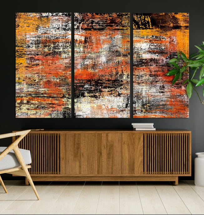 Abstract Modern Wall Art Large Marble Canvas Print Bedroom Decor