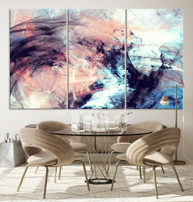 Abstract Painting Modern Canvas Wall Art Large Framed Print