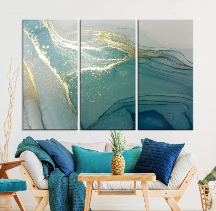 Abstract Painting on Giclee Canvas Wall Art Print Modern Wall Decoration