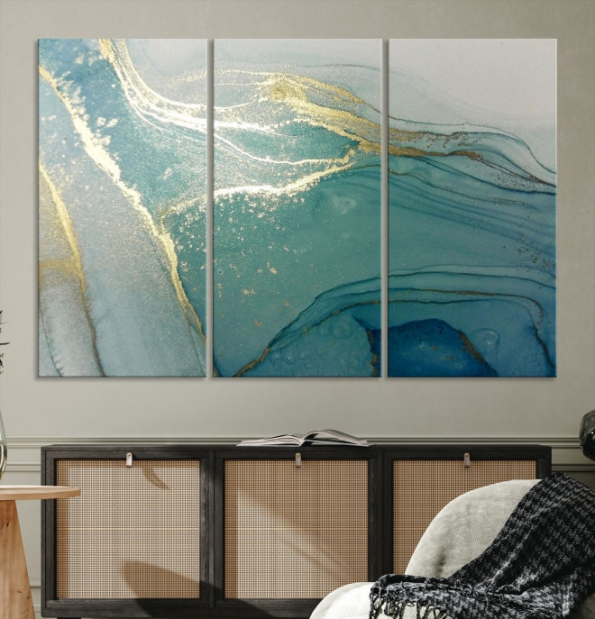 Abstract Painting on Giclee Canvas Wall Art Print Modern Wall Decoration