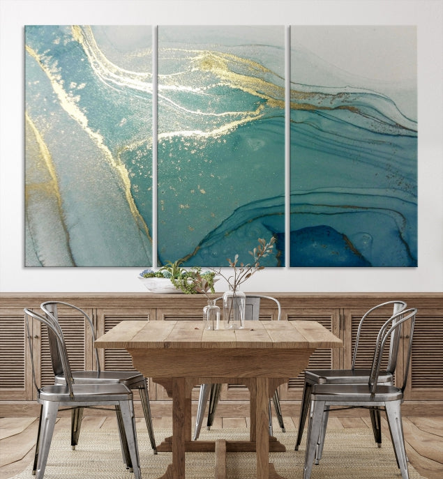 Abstract Painting on Giclee Canvas Wall Art Print Modern Wall Decoration