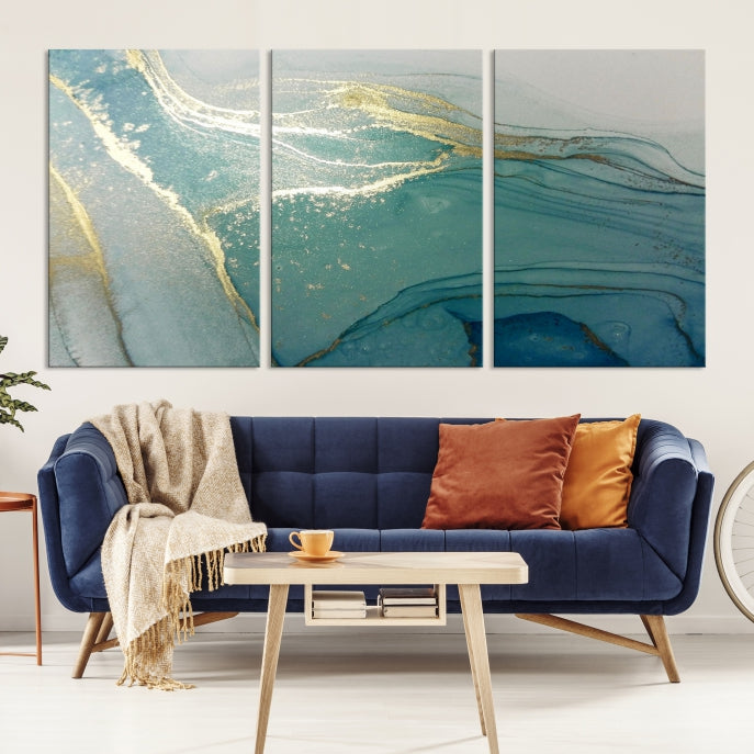 Abstract Painting on Giclee Canvas Wall Art Print Modern Wall Decoration