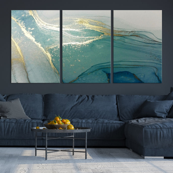 Abstract Painting on Giclee Canvas Wall Art Print Modern Wall Decoration