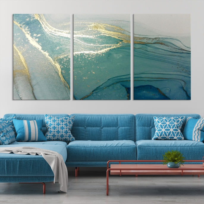 Abstract Painting on Giclee Canvas Wall Art Print Modern Wall Decoration