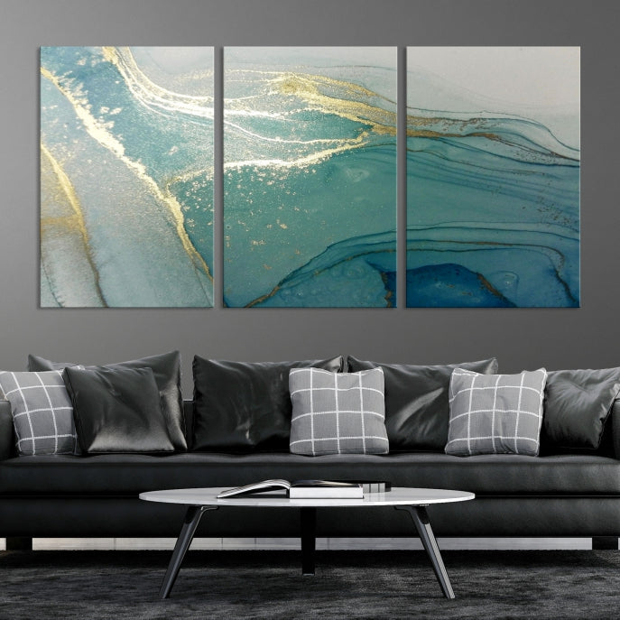 Abstract Painting on Giclee Canvas Wall Art Print Modern Wall Decoration