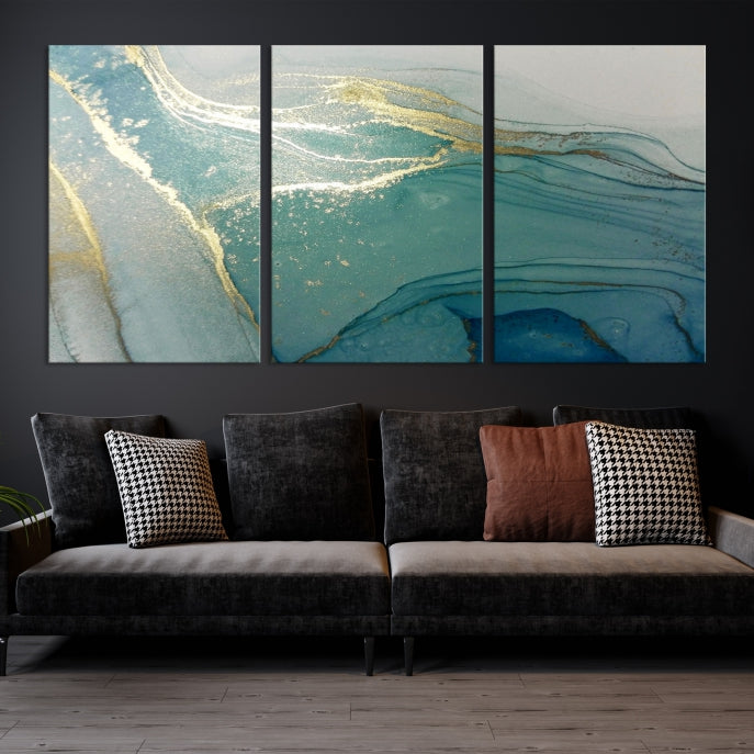 Abstract Painting on Giclee Canvas Wall Art Print Modern Wall Decoration