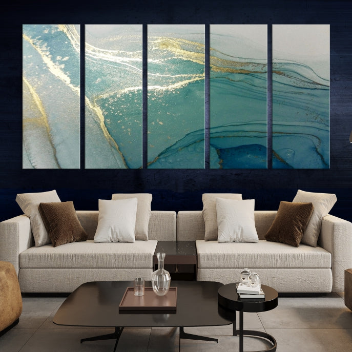 Abstract Painting on Giclee Canvas Wall Art Print Modern Wall Decoration