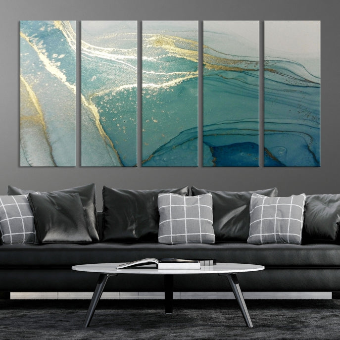 Abstract Painting on Giclee Canvas Wall Art Print Modern Wall Decoration