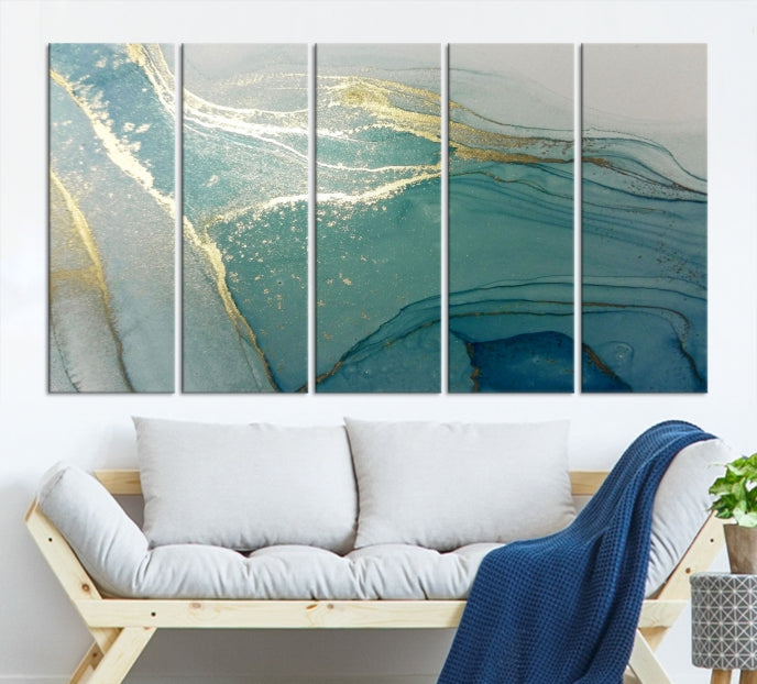 Abstract Painting on Giclee Canvas Wall Art Print Modern Wall Decoration