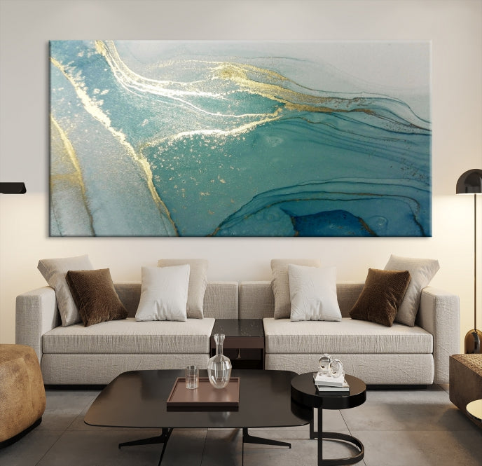 Abstract Painting on Giclee Canvas Wall Art Print Modern Wall Decoration