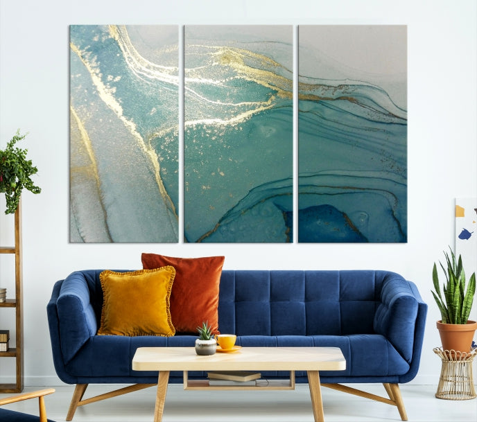 Abstract Painting on Giclee Canvas Wall Art Print Modern Wall Decoration