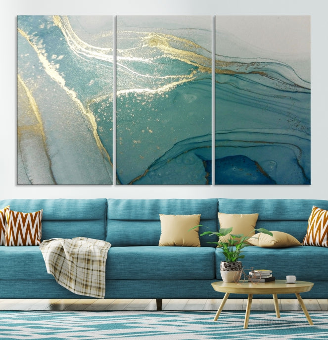 Abstract Painting on Giclee Canvas Wall Art Print Modern Wall Decoration