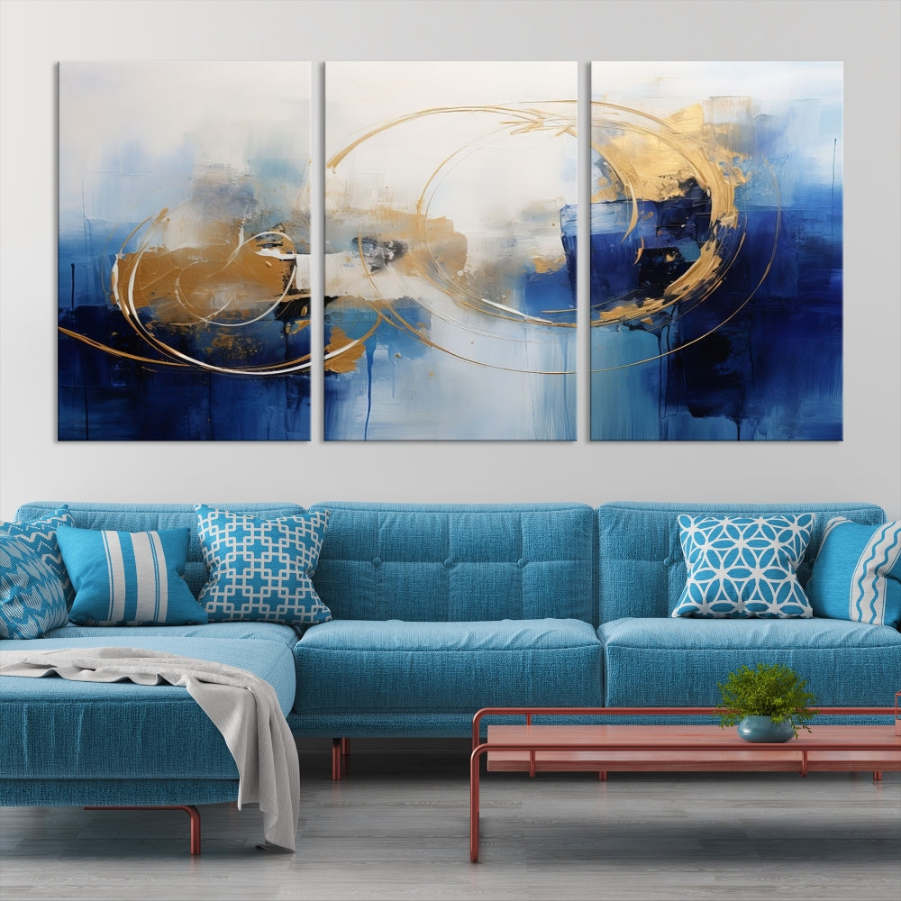 Abstract Wall Art Canvas Print for Modern Home Office Living Dining Room Decoration