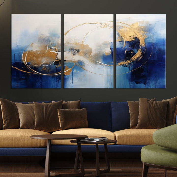 Abstract Wall Art Canvas Print for Modern Home Office Living Dining Room Decoration