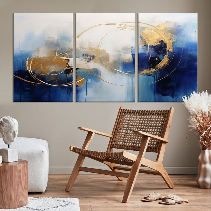 Abstract Wall Art Canvas Print for Modern Home Office Living Dining Room Decoration