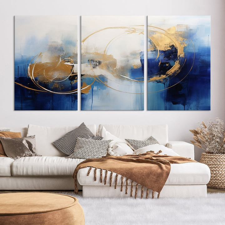 Abstract Wall Art Canvas Print for Modern Home Office Living Dining Room Decoration