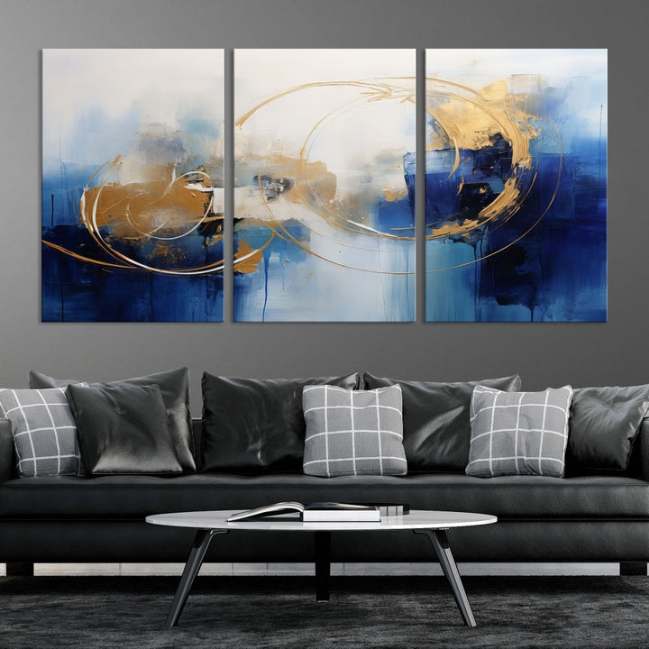 Abstract Wall Art Canvas Print for Modern Home Office Living Dining Room Decoration