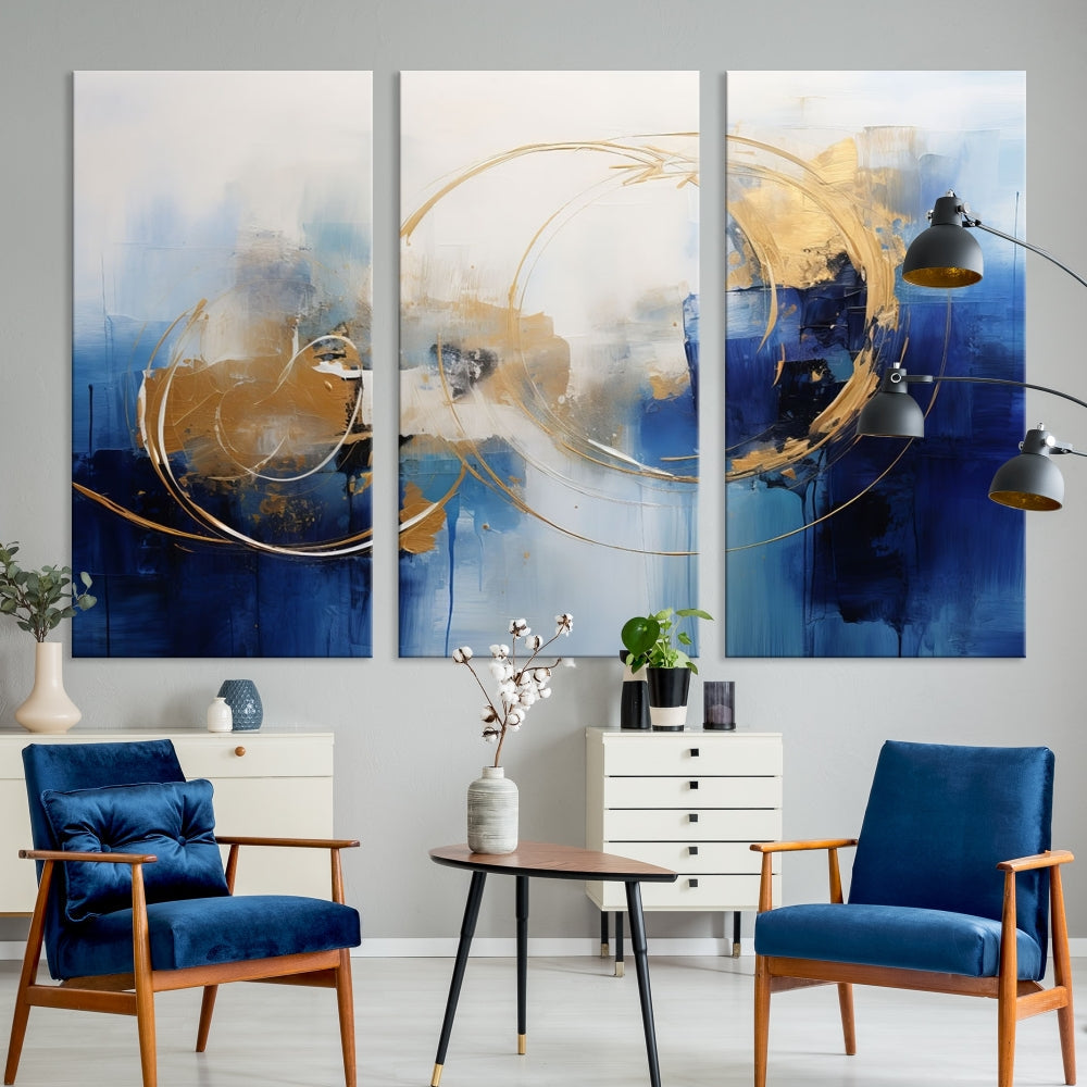 Abstract Wall Art Canvas Print for Modern Home Office Living Dining Room Decoration