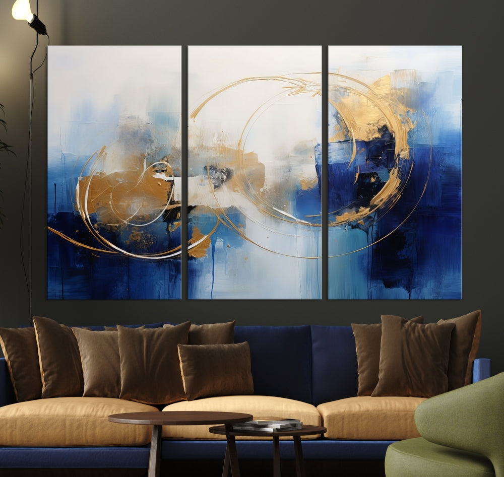 Abstract Wall Art Canvas Print for Modern Home Office Living Dining Room Decoration