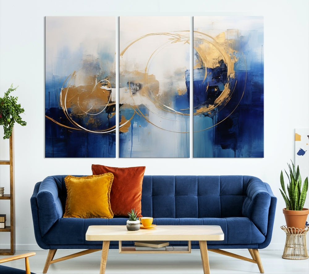 Abstract Wall Art Canvas Print for Modern Home Office Living Dining Room Decoration