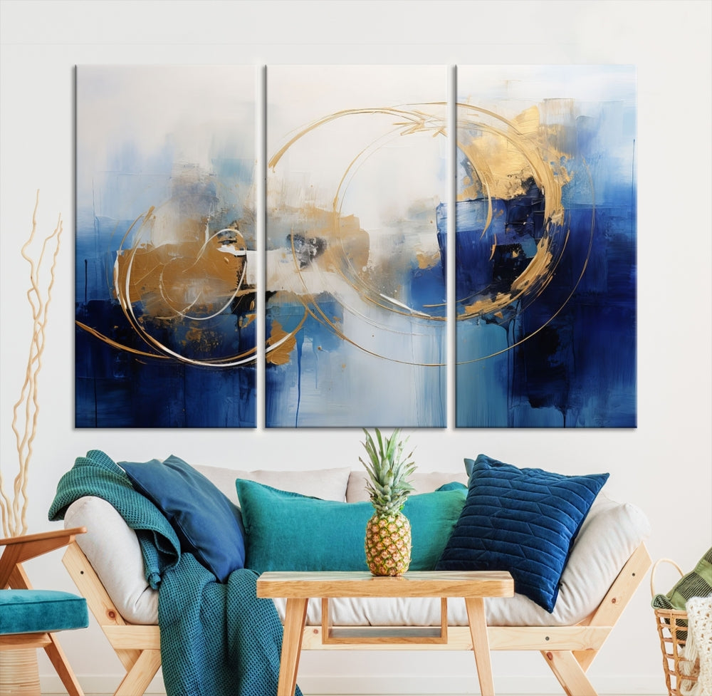 Abstract Wall Art Canvas Print for Modern Home Office Living Dining Room Decoration