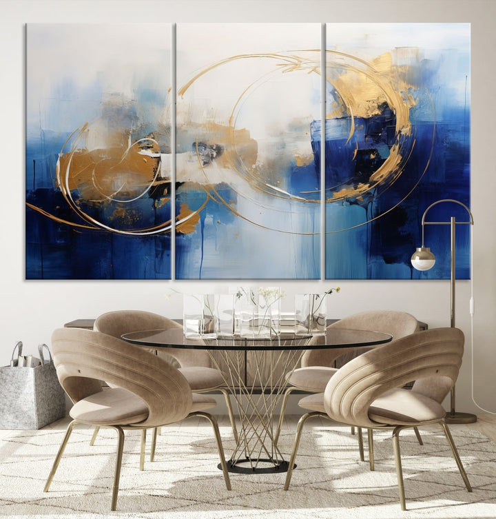 Abstract Wall Art Canvas Print for Modern Home Office Living Dining Room Decoration