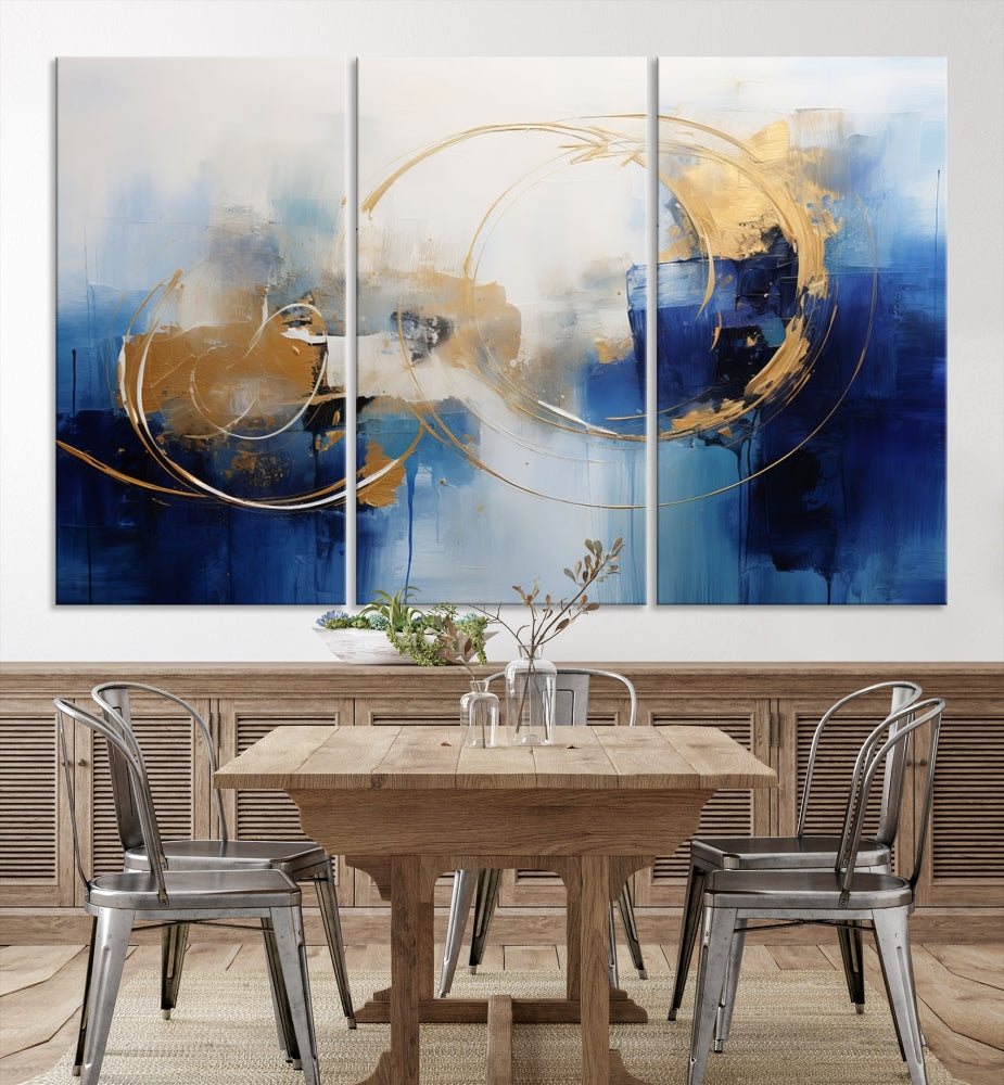 Abstract Wall Art Canvas Print for Modern Home Office Living Dining Room Decoration